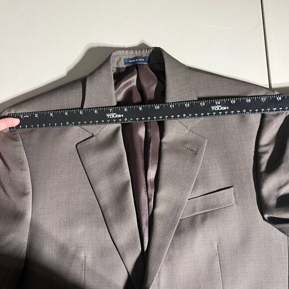 Ralph Ralph Lauren Sport Coat Blazer Jacket Mens 38R Brown 100% Wool 2-Button - Picture 10 of 16